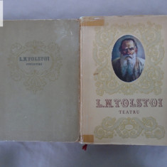 L. N. Tolstoi Povestiri + Teatru editii 1953