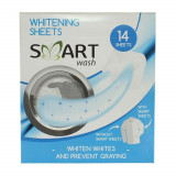 Cumpara ieftin Servetele Absorbante Smart Wash, 14 Buc/Pachet, Haine Albe, Servetele Antidecolorare, Servetele Protectie Haine Albe, Servetele Captare Culori, Servet