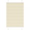 Gossi jaluza plisata crem 100x100cm latime tesatura 99,4cm