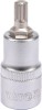Bit Spline M8 YATO, 55mm, Adaptor 1/2&quot;, Otel CrV6150, Antiderapant, Scule Auto Service
