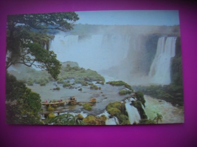 HOPCT 7208 CASCADA IGUAZU -ARGENTINA -AMERICA DE SUD -NECIRCULATA foto