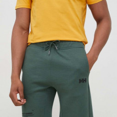 Helly Hansen pantaloni scurți bărbați, culoarea verde 53710-606