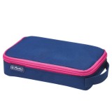 NECESSAIRE 2 GO BLEUMARIN/ROZ, Herlitz