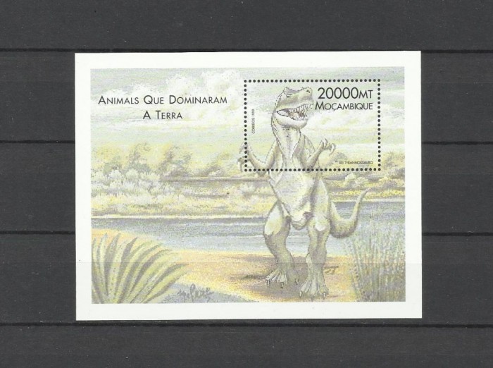 MOZAMBIC 2000 ANIMALE PREISTORICE DINOZAURI TYRANOSAURUS