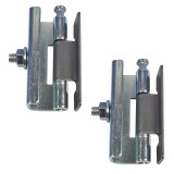 Cumpara ieftin Balama din metal pentru vestiar, 49 mm, 2 buc / set