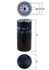 MAHLE KC 7 filtru combustibil