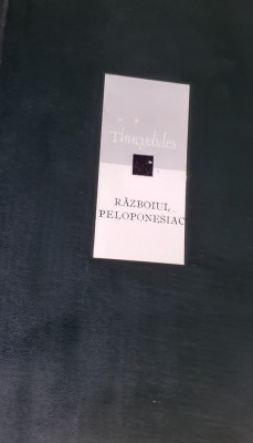 RAZBOIUL PELOPONESIAC TUCIDIDE Thucydides foto