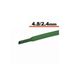 Tub termocontractibil verde 4.8mm/ 2.4mm 0.5m, Oem