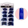 Tipsuri colorate, bleumarin, &icirc;n cutie, 100buc, nr.1 - 10, AMAZING SHINE