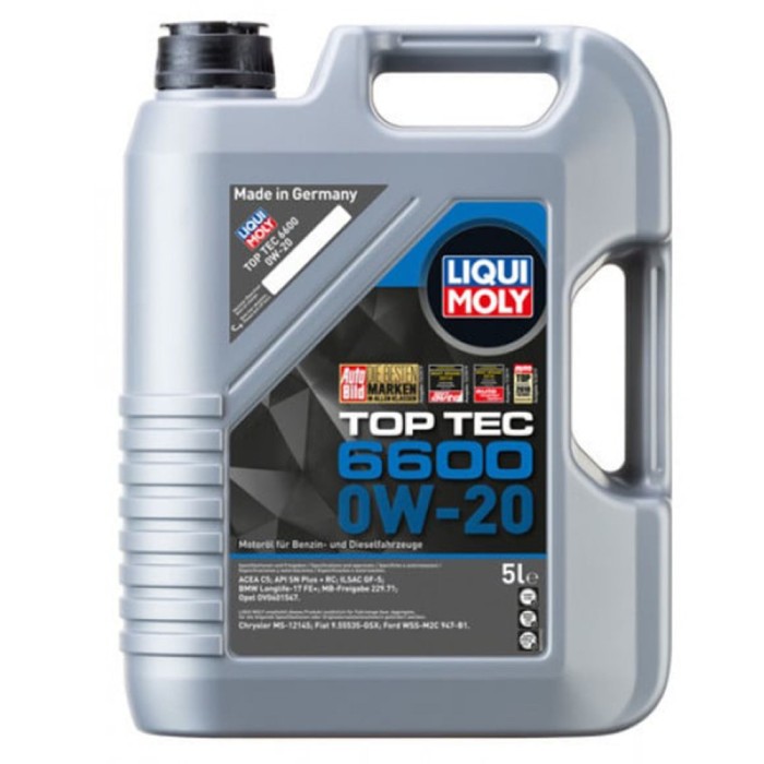 Ulei Liqui Moly Top Tec 6600 0W20 5 litri