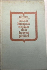 Istoria literaturii romanae de la inceput pana azi Alexandru Piru foto