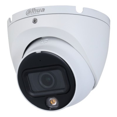 Camera de supraveghere 5MP, lentila 2.8mm, IR 20m, Smart Dual Light 20m, microfon- Dahua HAC-HDW1500TLM-IL-A-0280B-S2 SafetyGuard Surveillance foto