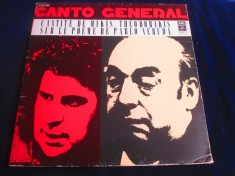 Mikis Theodorakis - Canto General _ vinyl,LP _ Columbia ( 1978, Franta) foto
