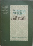 Indrumari metodice pentru predarea Abecedarului - Basa Badulescu, Maria-Ioana Bostina