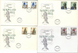 Great Britain 1979 Rowland Hill 4 FDC, pair K.242