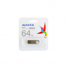 Memory stick USB 2.0 Adata UV210 64 GB metalic, fara capac