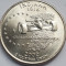 25 cents / quarter 2002 USA, Indiana, unc, litera P