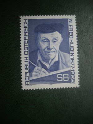 HOPCT TIMBRE MNH 766 PICTOR ALFRED KUBIN 1977 -1 VAL AUSTRIA foto