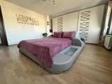 Set cuvertura lux merinos MerinoTex by Coneltex, dimensiuni 220 x 230 cm, doua fete perna 50 x 70 cm, poliester, decorativa si protectie, 350 g/mp, cu
