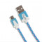 Cablu microUSB Albastru Media-Tech MT5102B