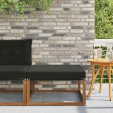 vidaXL Taburet pentru exterior Lemn Solid de Acacia natural 900631