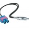 Adaptor antena dublu FAKRA (m) la mufa DIN (m) 1524-09-0