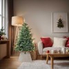 VidaXL Guler pentru Pomul de Crăciun Alb 60 x 60 x 28 cm 42020179
