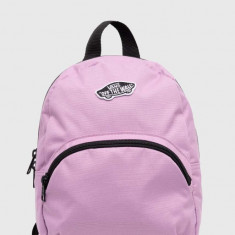 Vans rucsac culoarea violet, mic, cu imprimeu