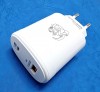 Incarcator retea rapid, 230V, 20W, 1xUSB-C, 1xUSB 3.0, PD, 18W, Quick Charge, Alb, Oem
