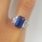Superb inel din argint si zirconii model elegant