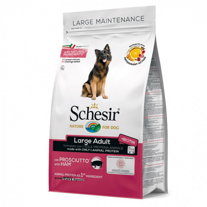 Schesir dog Large Adult - Ham and rice 12 kg