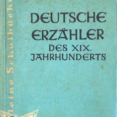 Deutsche Erzähler des XIX Jahrhunderts