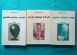 Marin Mincu &ndash; Poezia romana actuala de la Adela Greceanu la Leonid Dimov ( toate cele trei volume )