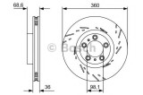 Disc frana PORSCHE PANAMERA (970) (2009 - 2016) BOSCH 0 986 479 D23