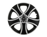 Cumpara ieftin Set 4 capace roti Bis Gri-Negru R14 pentru gama auto Mazda, Autohelix MSA