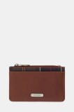 Barbour portofel de piele culoarea maro, LLG0035
