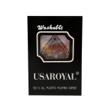 Cumpara ieftin Carti de Joc Plastic (54 buc) Poker Bridge Dactylion 8.7x5.7cm Rosu/Albastru