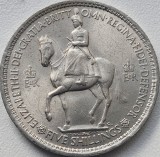 5 Shillings 1953 Marea Britanie, Coronation, km#894