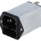 Conector Alimentare AC Soclu Tată 2A 250V