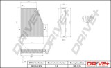 Dr!ve+ DP1110.12.0216 Filtru, aer habitaclu