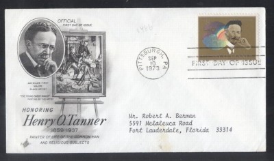 United States 1973 Henry O Tanner FDC K.695 foto
