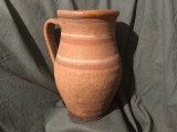 Arta / Traditie / Colectie - Vas / Oala cu maner de Binis judetul Caras-Severin / Banat a doua jumatate a secolului XX !