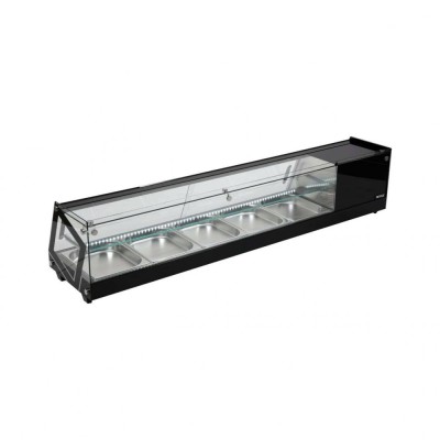 Vitrină frigorifică 5 x 1/2 GN 175 x 39 x 37 Yato YG-05007 foto