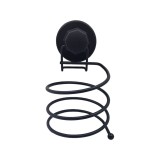 Cumpara ieftin Suport din metal negru pentru feon, prindere mecanica sau cu ventuza, negru mat, SV456B, &Oslash; 100 mm