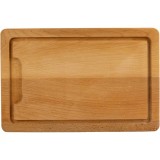 Tocator cu sant de scurgere Cesiro, lemn, 320x210x20