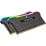 Memorie DDR Corsair DDR4 16 GB, frecventa 3200 MHz, 8 GB x 2 module, radiator, iluminare RGB, &quot;CMH16GX4M2E3200C16&quot;