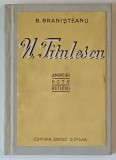 N. TITULESCU. AMINTIRI, NOTE, REFLEXII de B. BRANISTEANU 1945