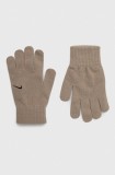 Nike manusi Knit Swoosh culoarea bej