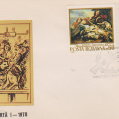 FDC REPRODUCERI DE ARTA I /1970