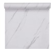 Tapet autoadeziv tip marmura, alba, 60x 300 cm, Oem